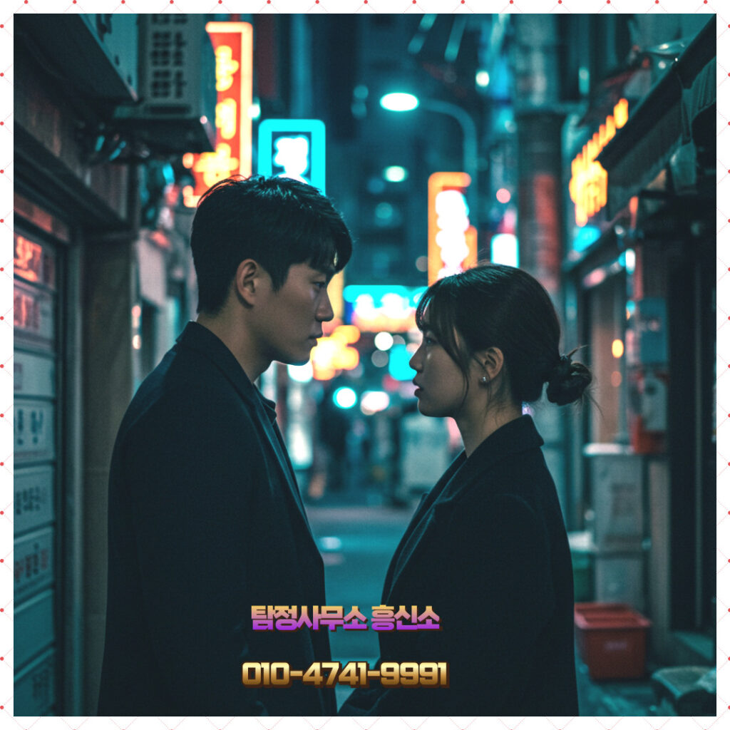 휴대폰을 바라보며 복잡한 표정을 짓는 남성의 뒷모습