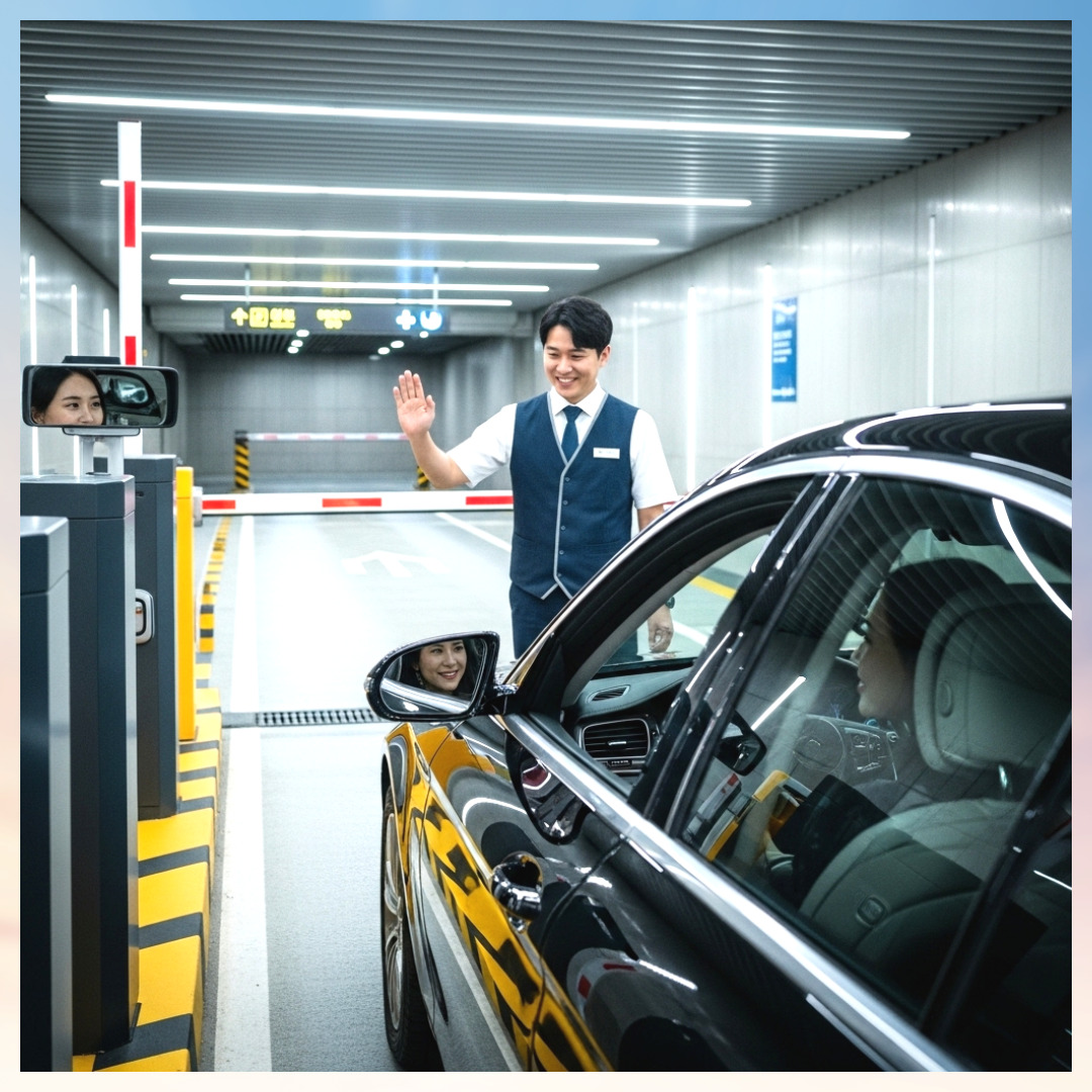 탐정이 조사 기록을 정리하며 사회 변화 통계를 검토하는 모습