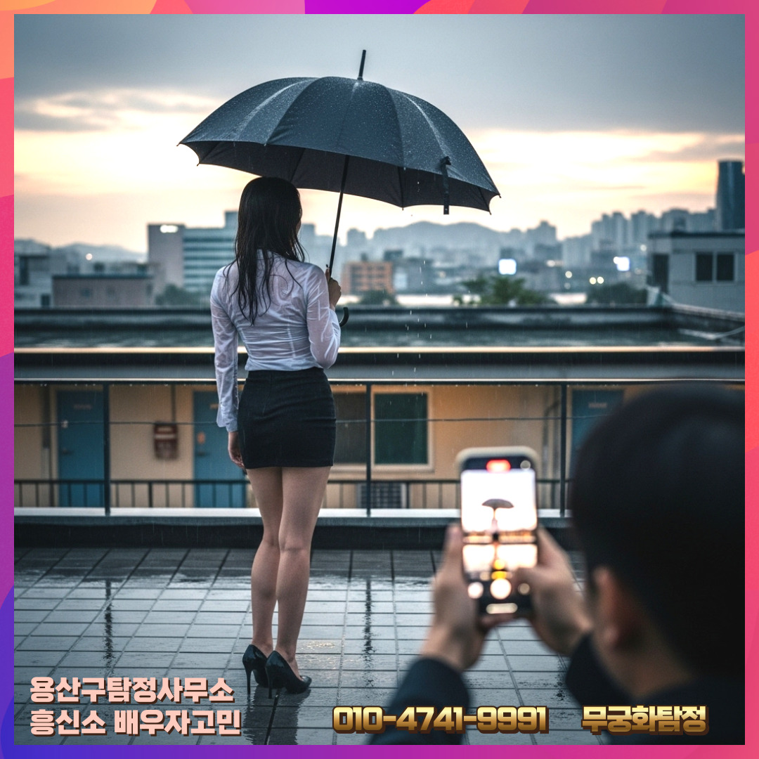 종로구사설탐정에서 개인고민 상담을 진행하는 장면